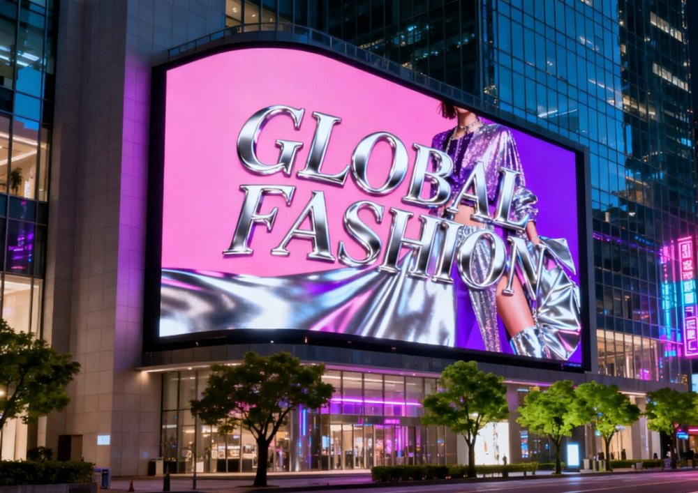 Outdoor Commercial LED Display for Exterior Walls