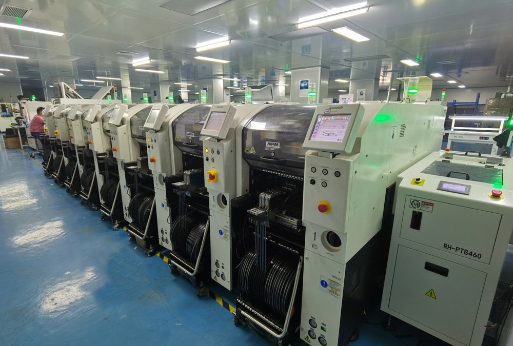 SMT Production Line - LED Display Assembly Workshop