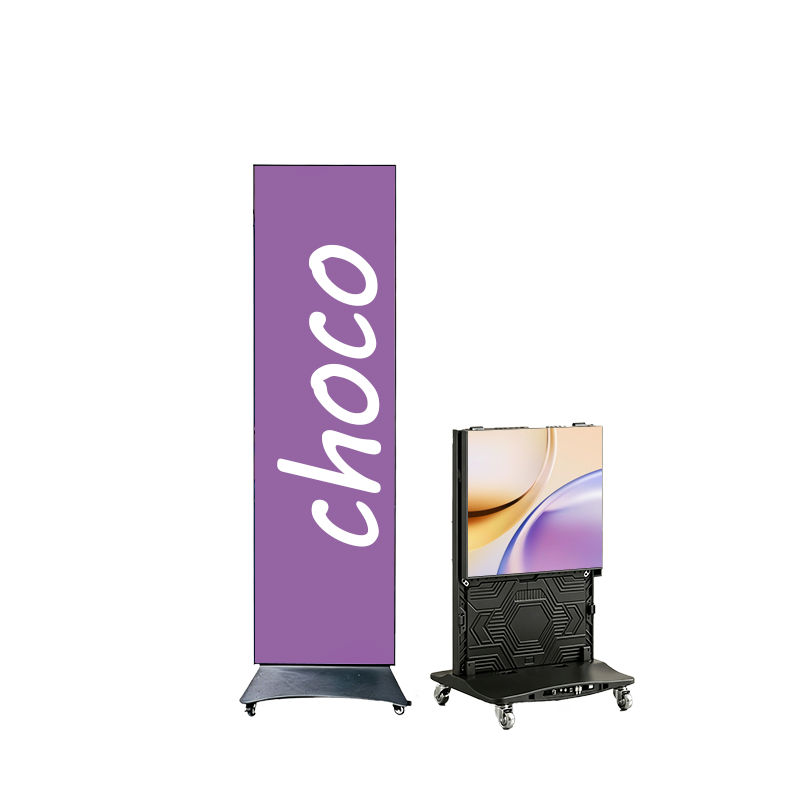 COB LED Poster Display | Free Standing | Foldable P1.25 P1.56