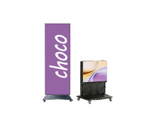 COB LED Poster Display | Free Standing | Foldable P1.25 P1.56